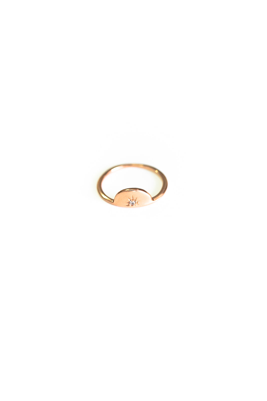 Hope Fine Statement Rose Gold Ring