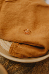Hope Fine Statement Rose Gold Ring