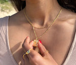 Load image into Gallery viewer, Shiva gold unisex pendant necklace.
