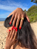 Load image into Gallery viewer, Ganesha Unisex Signet Ring
