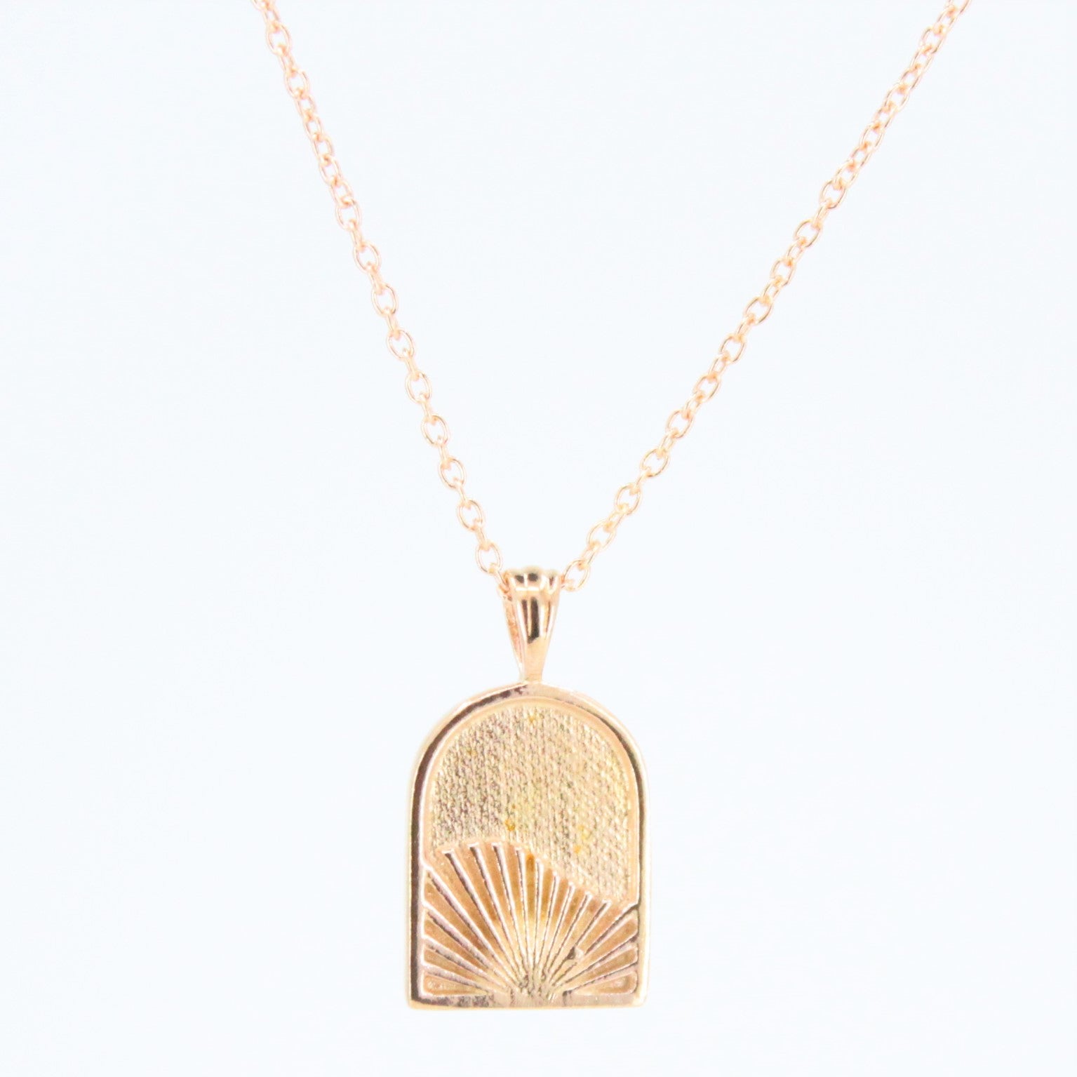 Saanvi Rose Gold Pendant Necklace
